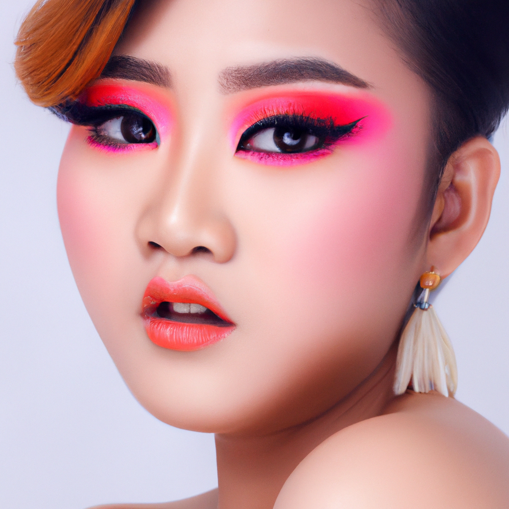 리터칭 후 인물, 컬러와 피부톤 보정이 자연스럽게 적용된 초상